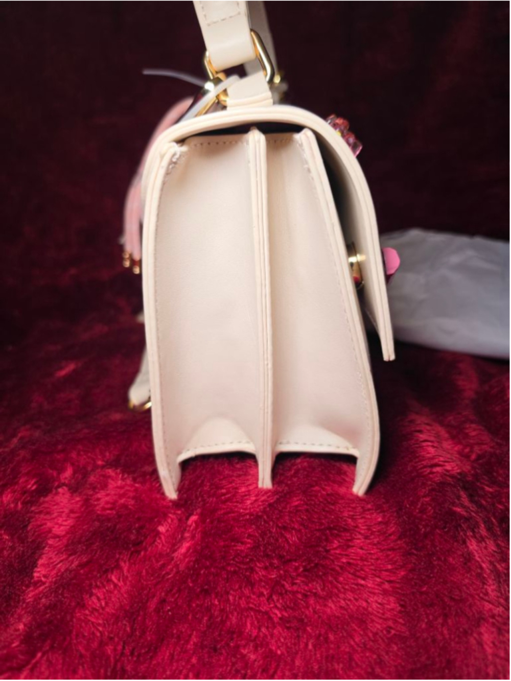 Betsey Johnson Candy and Gummy Bear Crossbody Bag w/ Ice Cream Charm - Picture 5 of 8